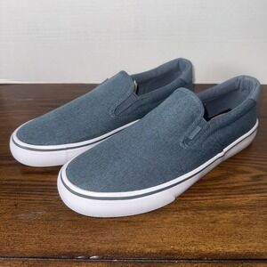 Lugz‎ Mens Clipper Slip-On Sneaker Size 9 Canvas Boat Shoe Summer NWOB